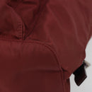 PRADA Backpack Nylon Red Silver Auth ti3983A-16