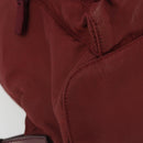 PRADA Backpack Nylon Red Silver Auth ti3983A-17