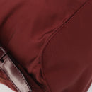 PRADA Backpack Nylon Red Silver Auth ti3983A-19