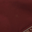 PRADA Backpack Nylon Red Silver Auth ti3983A-9