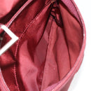 PRADA Backpack Nylon Red Silver Auth ti3983A-30