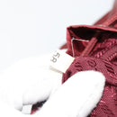 PRADA Backpack Nylon Red Silver Auth ti3983A-11