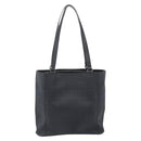 BURBERRY Nova Check Tote Bag PVC Navy Silver Auth ti3984-3