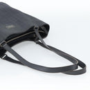 BURBERRY Nova Check Tote Bag PVC Navy Silver Auth ti3984-7