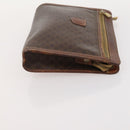 CELINE Macadam Canvas Clutch Bag PVC Leather 2 Set Brown Auth ti3985-12