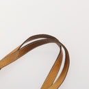 CELINE Macadam Canvas Clutch Bag PVC Leather 2 Set Brown Auth ti3985-6