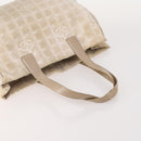 CHANEL New Travel Line Tote Bag Canvas 5 Set Black Gray Pink CC Auth ti3986-10