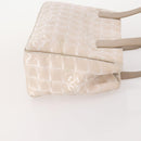 CHANEL New Travel Line Tote Bag Canvas 5 Set Black Gray Pink CC Auth ti3986-27