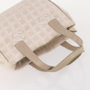 CHANEL New Travel Line Tote Bag Canvas 5 Set Black Gray Pink CC Auth ti3986-28