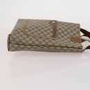 GUCCI GG Supreme Web Sherry Line Tote Bag PVC 2 Set Beige Auth ti3987-12