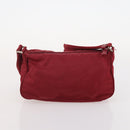 PRADA Shoulder Bag Nylon 2 Set Orange Red Auth ti3988-11