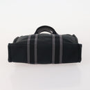 HERMES Fourre Tout Hand Bag Cotton 5 Set Red Gray Black Auth ti3989-10