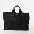 HERMES Fourre Tout Hand Bag Cotton 5 Set Red Gray Black Auth ti3989-2