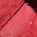 HERMES Fourre Tout Hand Bag Cotton 5 Set Red Gray Black Auth ti3989-21