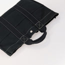 HERMES Fourre Tout Hand Bag Cotton 5 Set Red Gray Black Auth ti3989-4