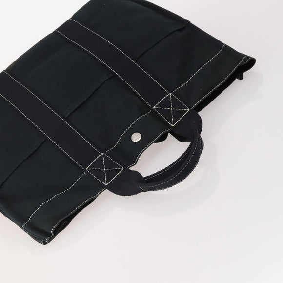 HERMES Fourre Tout Hand Bag Cotton 5 Set Red Gray Black Auth ti3989