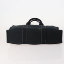 HERMES Fourre Tout Hand Bag Cotton 5 Set Red Gray Black Auth ti3989-5