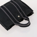 HERMES Fourre Tout Hand Bag Cotton 5 Set Red Gray Black Auth ti3989-9