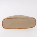 HERMES Pouch Canvas Leather 5 Set Beige Pink Purple Auth ti3991-13