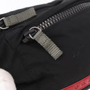 PRADA Sports Line Waist Bag Nylon Blue Silver Auth ti3992-19