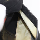 PRADA Sports Line Waist Bag Nylon Blue Silver Auth ti3992-21