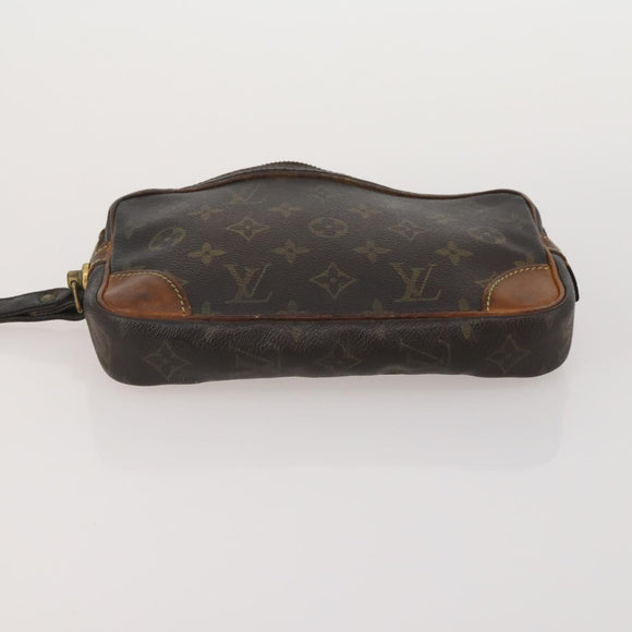 LOUIS VUITTON Monogram Clutch Bag 4 Set LV Auth ti3993