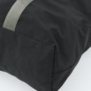 PRADA Sports Line Tote Bag Nylon Black Silver Auth ti3994-16
