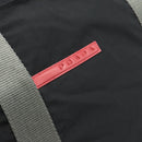 PRADA Sports Line Tote Bag Nylon Black Silver Auth ti3994-18