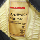PRADA Sports Line Tote Bag Nylon Black Silver Auth ti3994-9