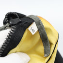 PRADA Sports Line Tote Bag Nylon Black Silver Auth ti3994-12