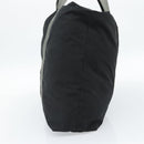 PRADA Sports Line Tote Bag Nylon Black Silver Auth ti3994-4