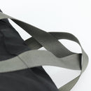 PRADA Sports Line Tote Bag Nylon Black Silver Auth ti3994-14