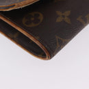 LOUIS VUITTON Monogram Pochette Twin PM Shoulder Bag M51854 LV Auth ti3996-14