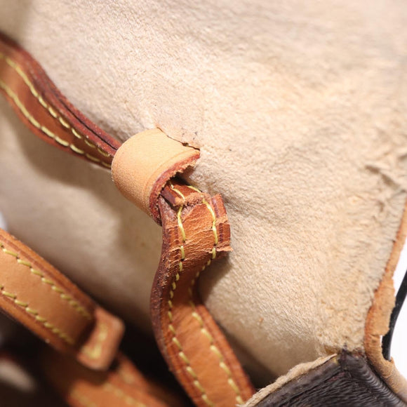 LOUIS VUITTON Monogram Pochette Twin PM Shoulder Bag M51854 LV Auth ti3996