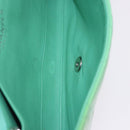 CHANEL Matelasse Shoulder Bag Patent Green Silver CC Auth ti3998A-10