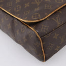LOUIS VUITTON Monogram Abbesses Shoulder Bag M45257 LV Auth ti3999-11