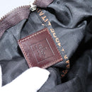 FENDI Zucca Canvas Pouch Brown Silver Auth ti4000-9
