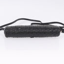 FENDI Shoulder Bag Leather Black Auth ti4002-7