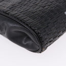 FENDI Shoulder Bag Leather Black Auth ti4002-15