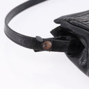 FENDI Shoulder Bag Leather Black Auth ti4002-10
