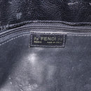 FENDI Shoulder Bag Leather Black Auth ti4002-11