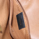 FENDI Macaroni Shoulder Bag Suede Brown Gold Tone Auth ti4003-12