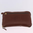 Burberrys Nova Check Folding Boston Bag Canvas Beige Brown Auth ti4005-11