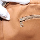 CELINE Macadam Business Bag PVC Leather Brown Gold Tone Auth ti4006-21