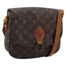 LOUIS VUITTON Monogram Saint Cloud GM Shoulder Bag M51242 LV Auth ti4008-1