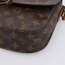 LOUIS VUITTON Monogram Saint Cloud GM Shoulder Bag M51242 LV Auth ti4008-15