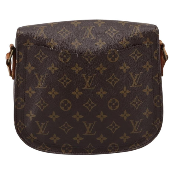 LOUIS VUITTON Monogram Saint Cloud GM Shoulder Bag M51242 LV Auth ti4008