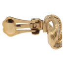 Christian Dior Earring Metal Gold Tone Auth ti4010-9