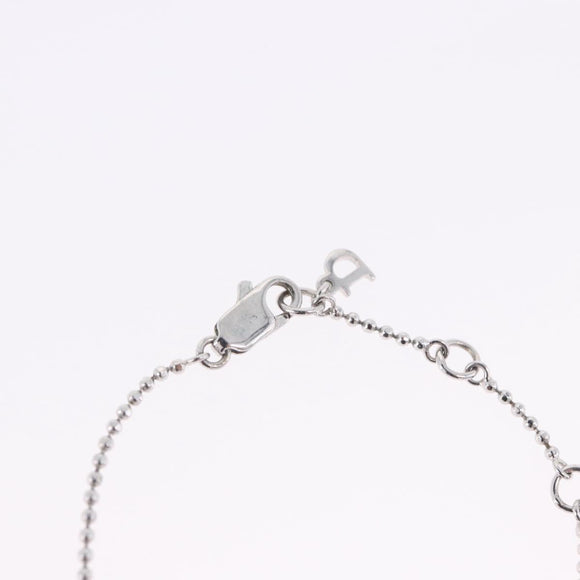 Christian Dior Bracelet Metal Silver Auth ti4011