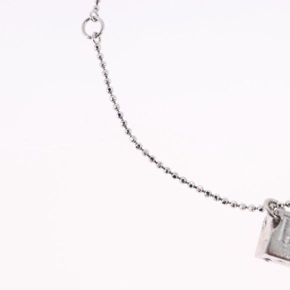 Christian Dior Bracelet Metal Silver Auth ti4011